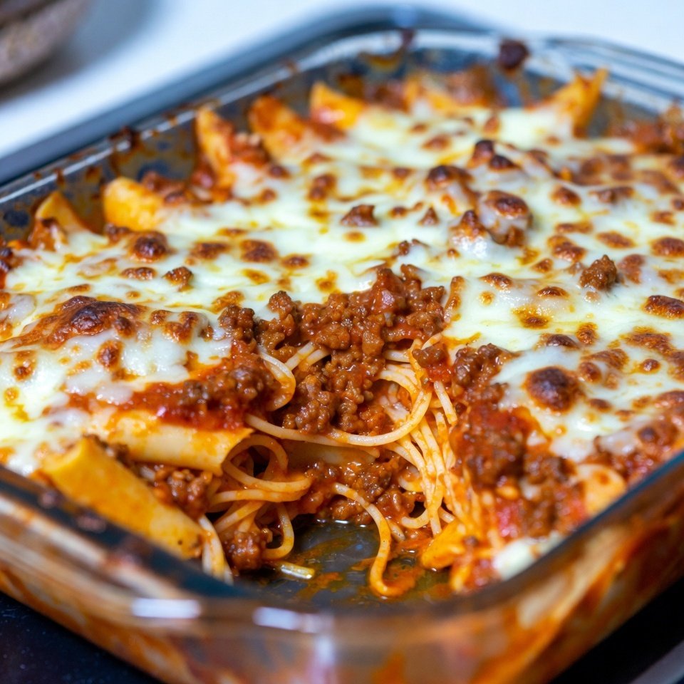 how to make Million Dollar Spaghetti Casserole Easy step by step