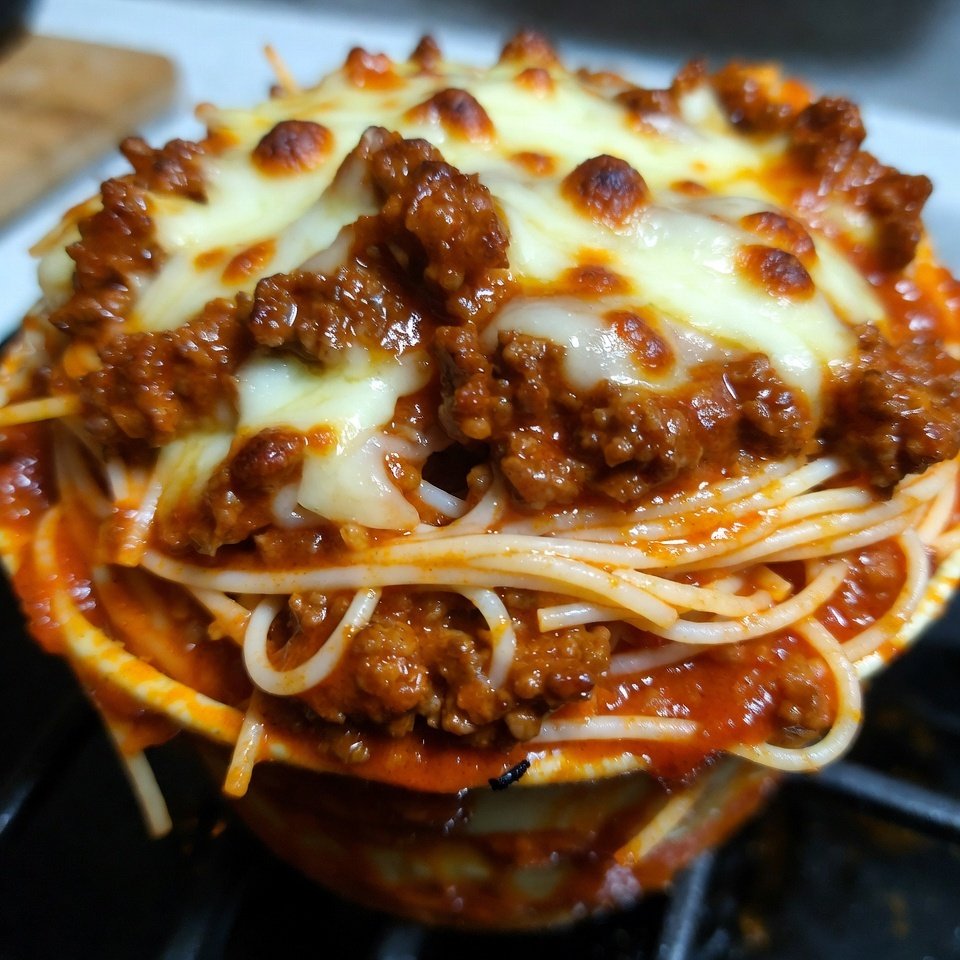 fresh ingredients for Million Dollar Spaghetti Casserole Easy