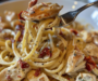 Creamy Tuscan Chicken Pasta with Sun-Dried Tomatoes