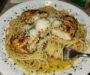 Garlic Butter Chicken Spaghetti with Creamy Parmesan Sauce: An Easy One-Pan Recipe