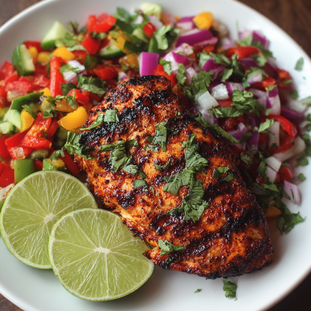 fresh ingredients for Grilled Chili Lime Chicken Breasts That Bring Huge Flavor To Your Summer BBQ