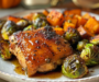 Savory Sheet Pan Honey Garlic Chicken Thighs Delight