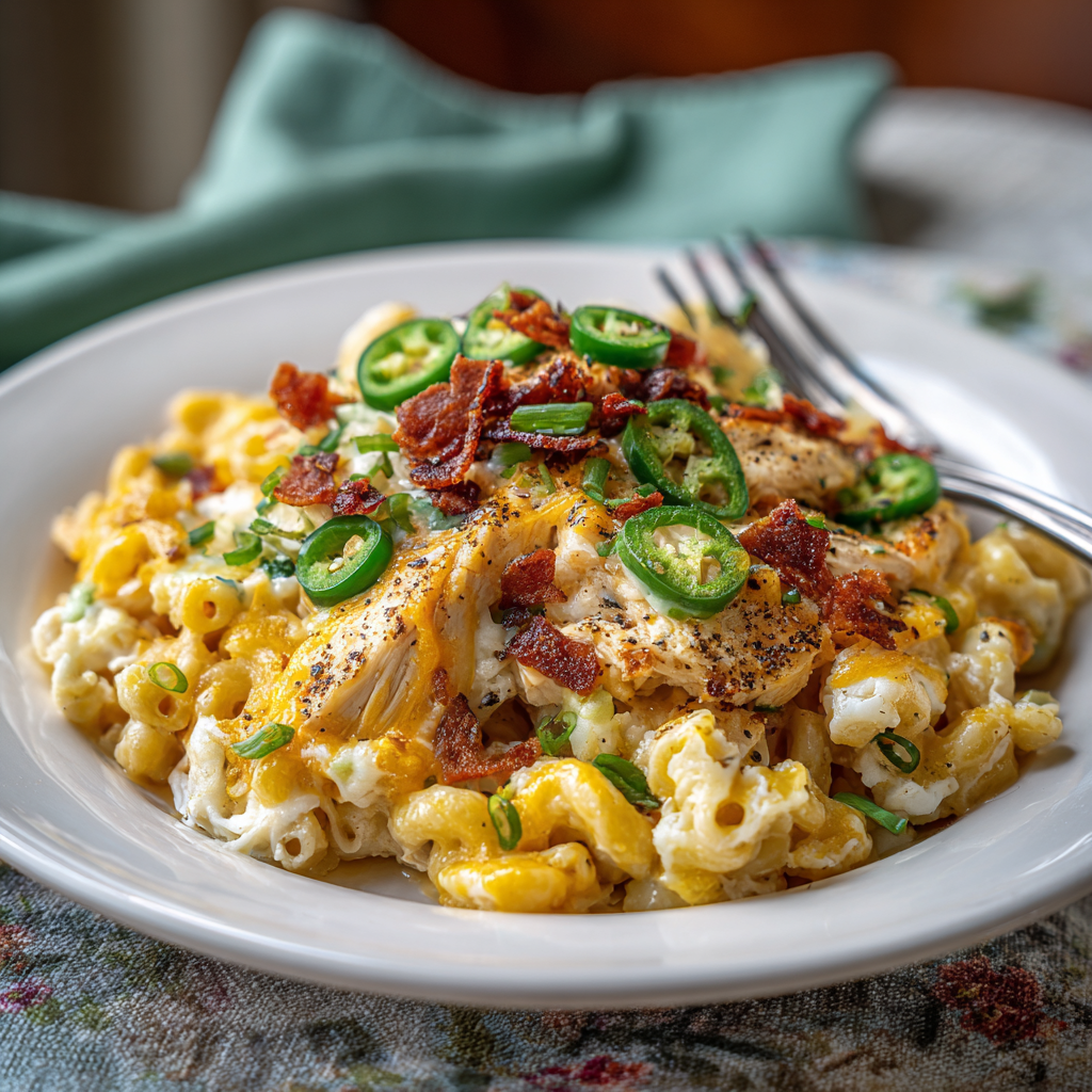 how to make Spicy JalapeñO Popper Chicken Pasta Ready In Just One Pot For Busy Nights step by step